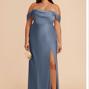 BIRDY GREY MIA FRENCH BLUE BRIDESMAID DRESS NEWSIZE XXL